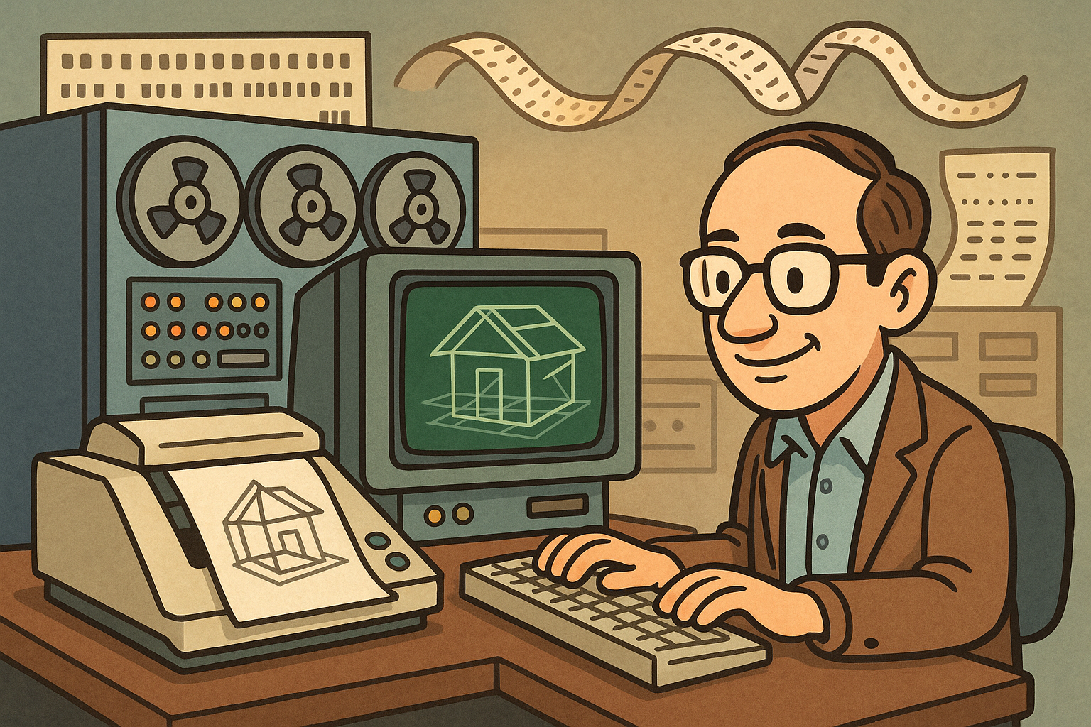 Design Software History: Early Computing and the Birth of CAD: Alan Kotok's Pioneering Contributions to Design Software Evolution
