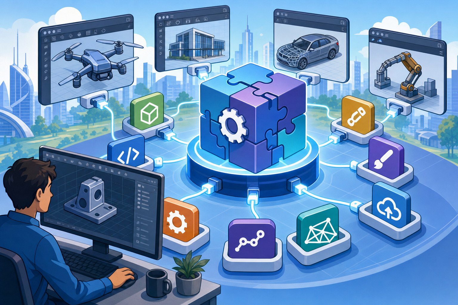 Design Software History: CAD APIs and the Rise of Extensible Design Platforms