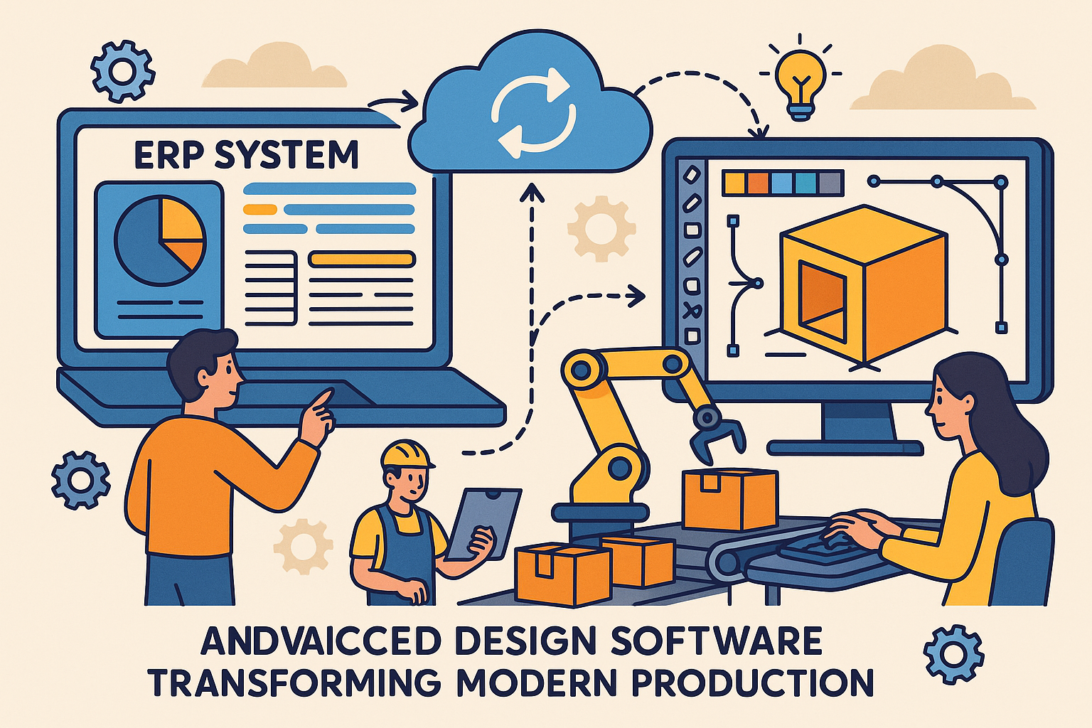 Integrating ERP Systems with Advanced Design Software: Transforming Modern Production Workflows