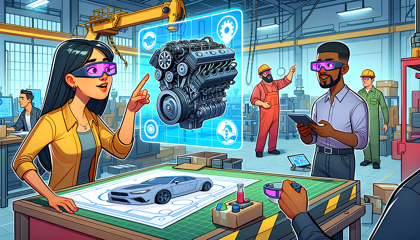 Exploring the Impact of Augmented Reality in Design and Manufacturing