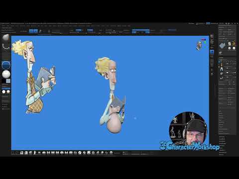 Derpy Feller - Stylized ZBrush Sculpt Part 2 | Shane Olson