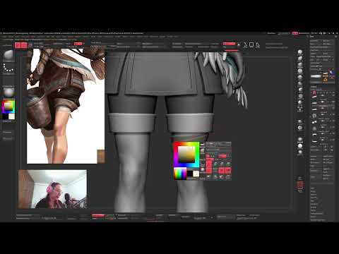 3D Character Art - Anna Beganska – ZBrush 2026