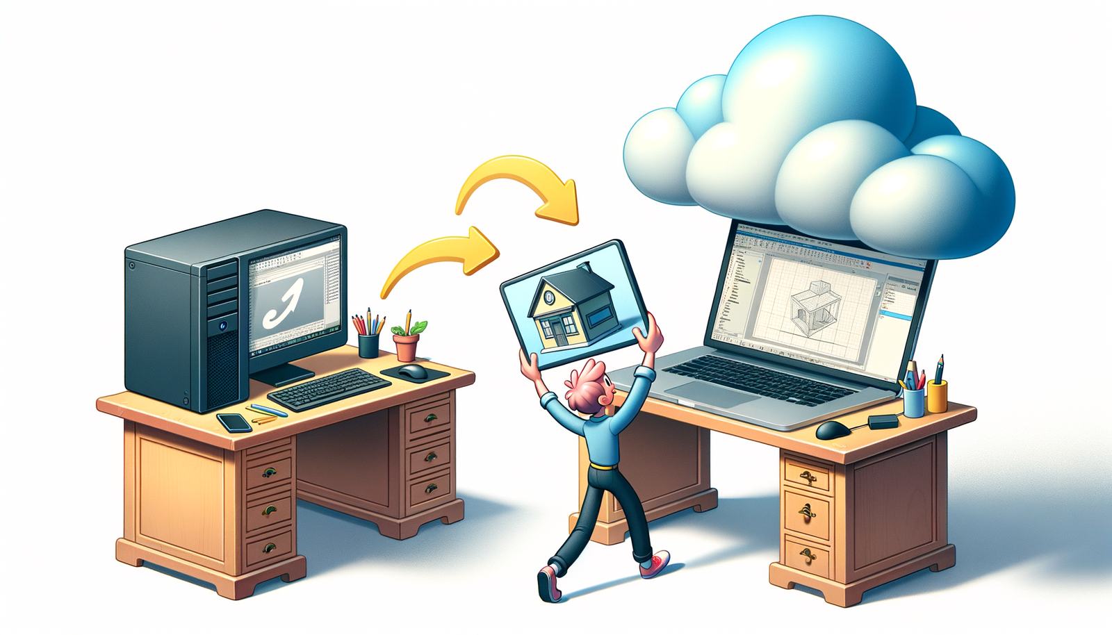 Navigating the Shift: The Transition from Desktop to Cloud-Based CAD Solutions