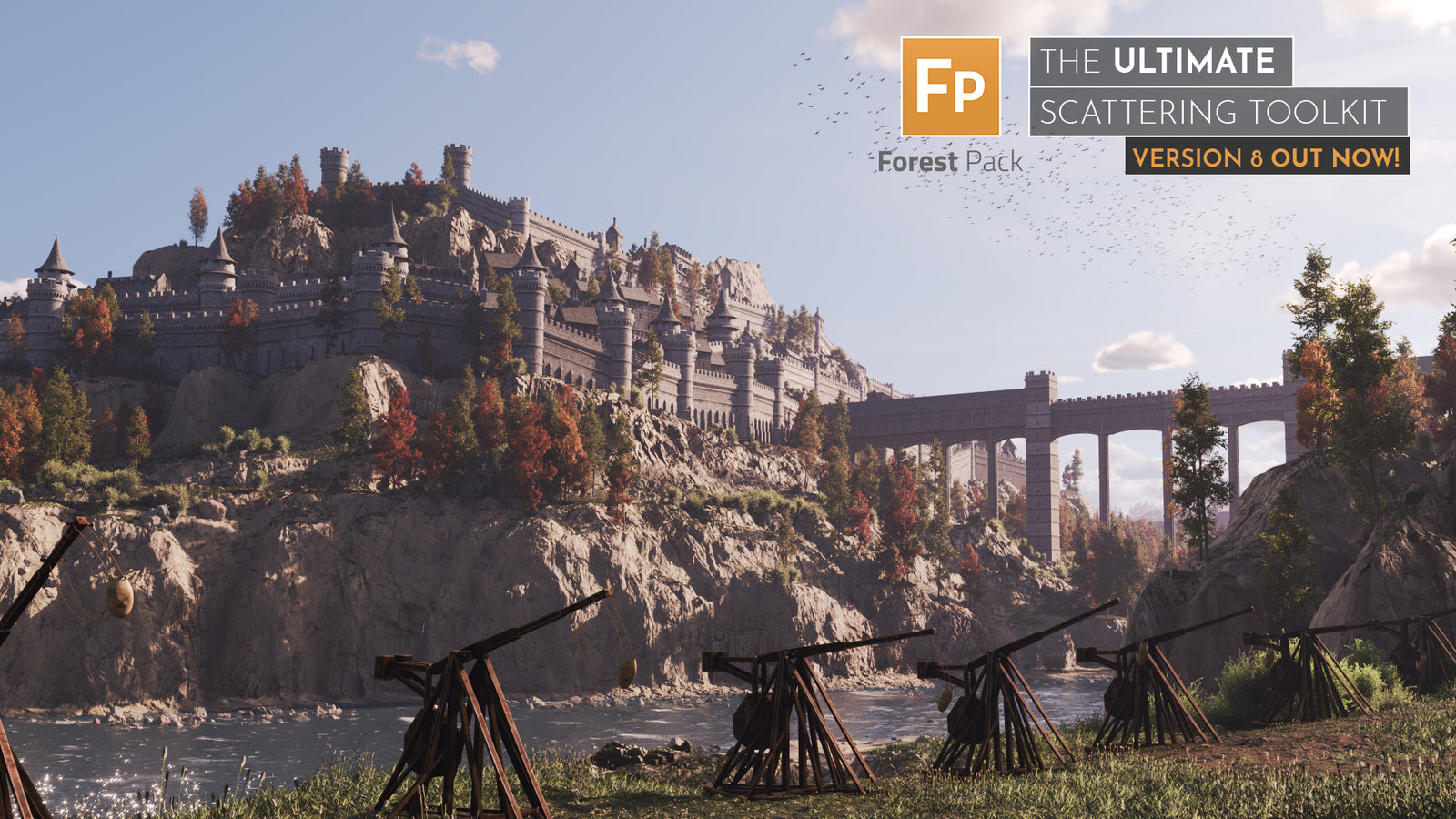 New Forest Pack 8 is Out: The Ultimate Scattering Tool for 3ds Max!