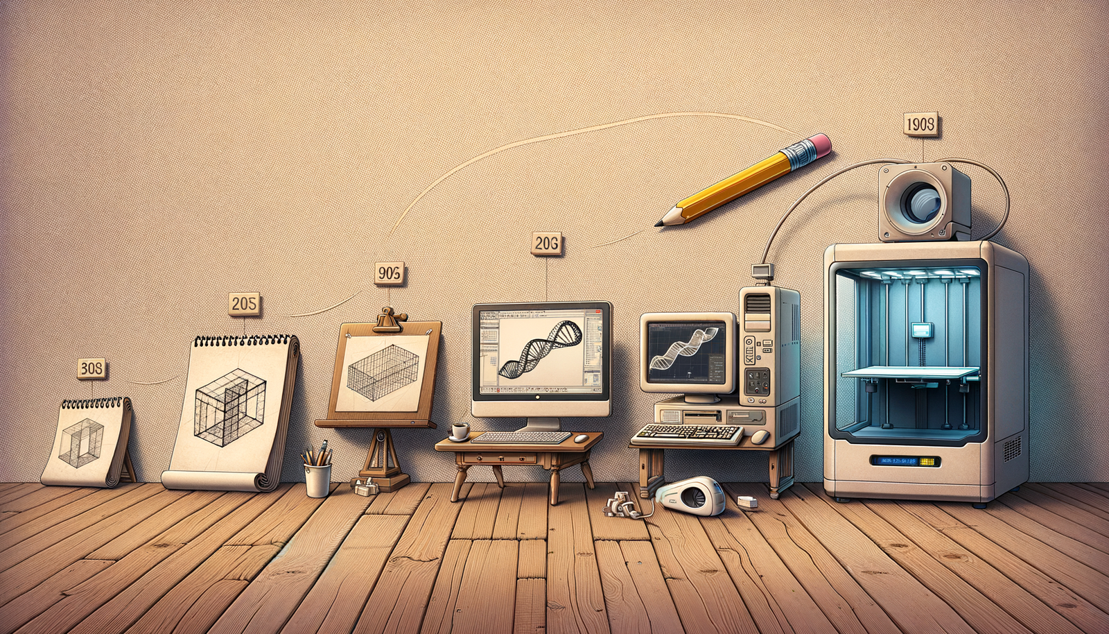 Design Software History: From Sketchpad to 3D Printing: A Comprehensive History of Design Software Evolution