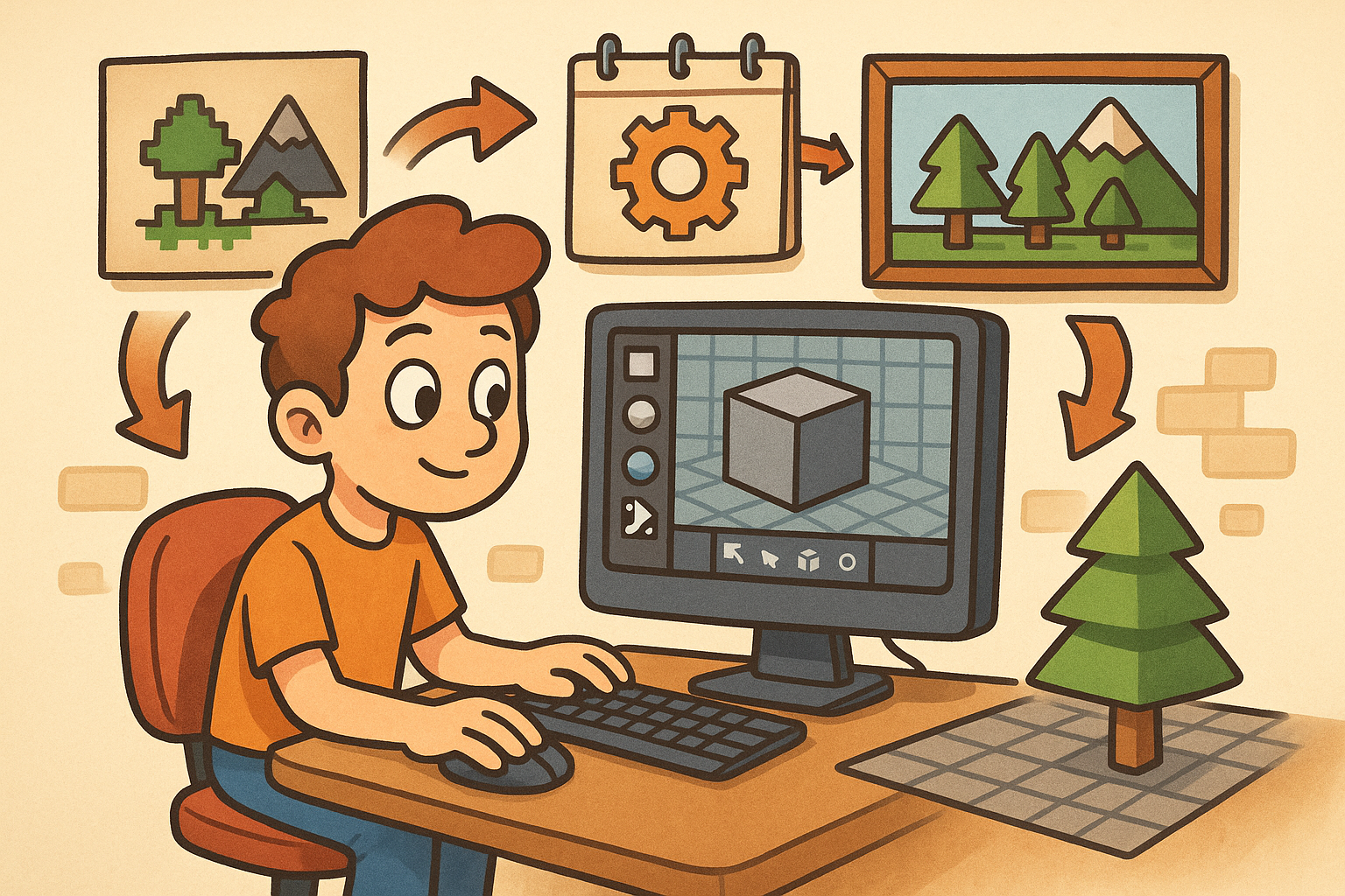 Design Software History: Foundations of 3D Design Software: The Evolution of Procedural Generation and Its Impact on Creative Workflows and Digital Artistry