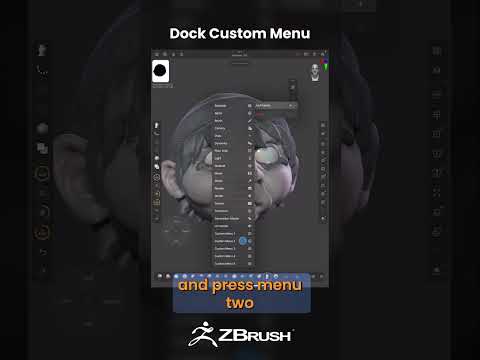 AskZBrush Docking Custom Menus for iPad