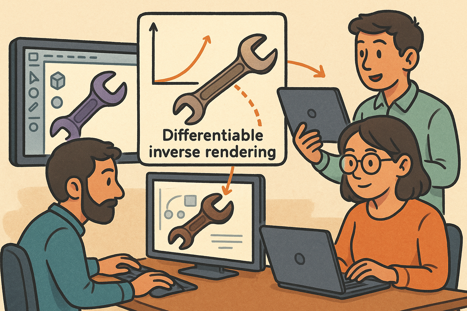Differentiable Inverse Rendering for PBR Material Fitting in CAD Workflows