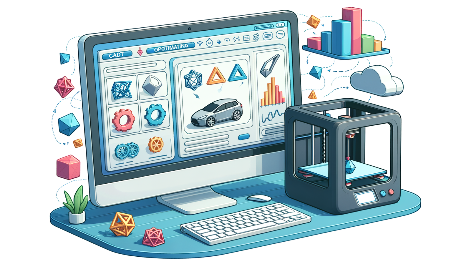 Optimizing CAD Software for 3D Printing: Enhancing Design-to-Production Efficiency