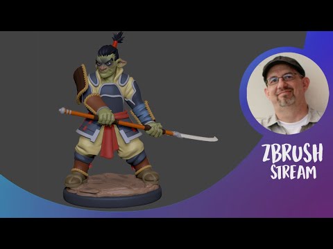 Samurai Goblin- Sculpting a DnD Mini for RAW | Shane Olson