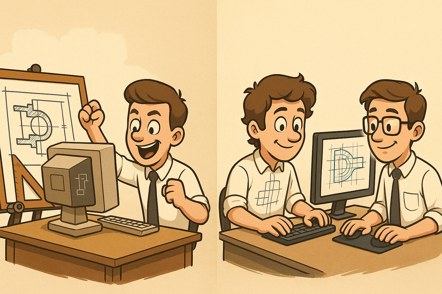 Design Software History: The Evolution of Design Software: From Manual Drafting to Integrated Engineering Computation