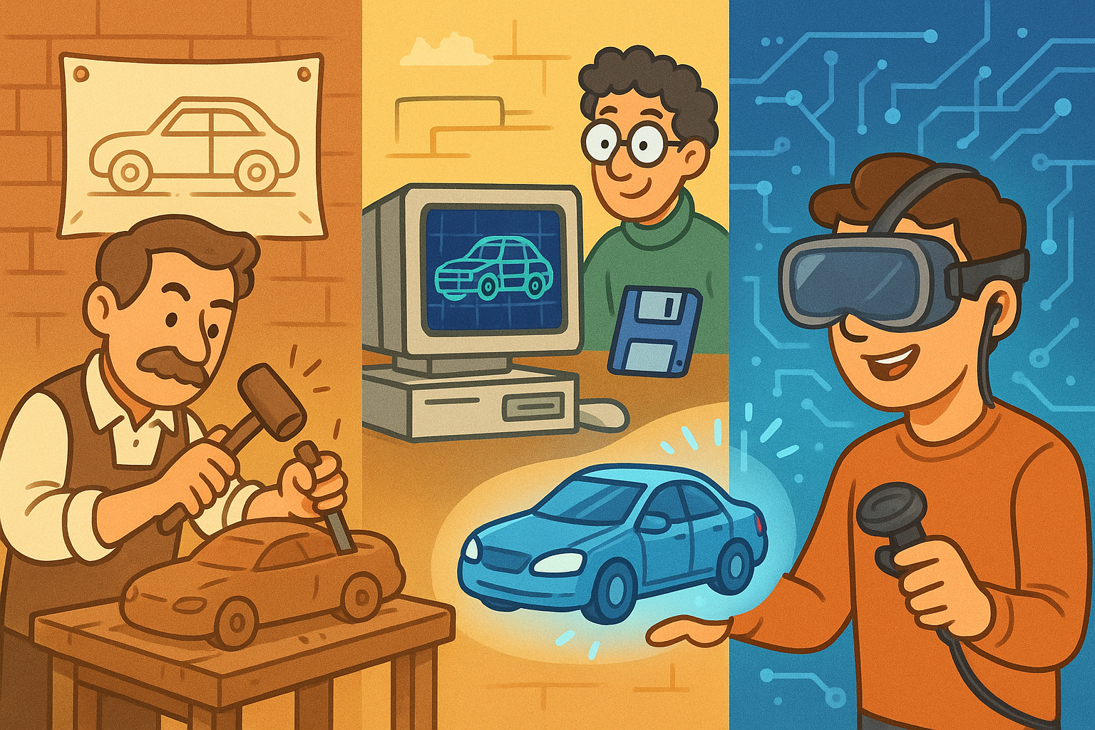 Design Software History: Emergence of Virtual Prototyping: Historical Context, Technological Advancements, and Impact on Modern Product Development