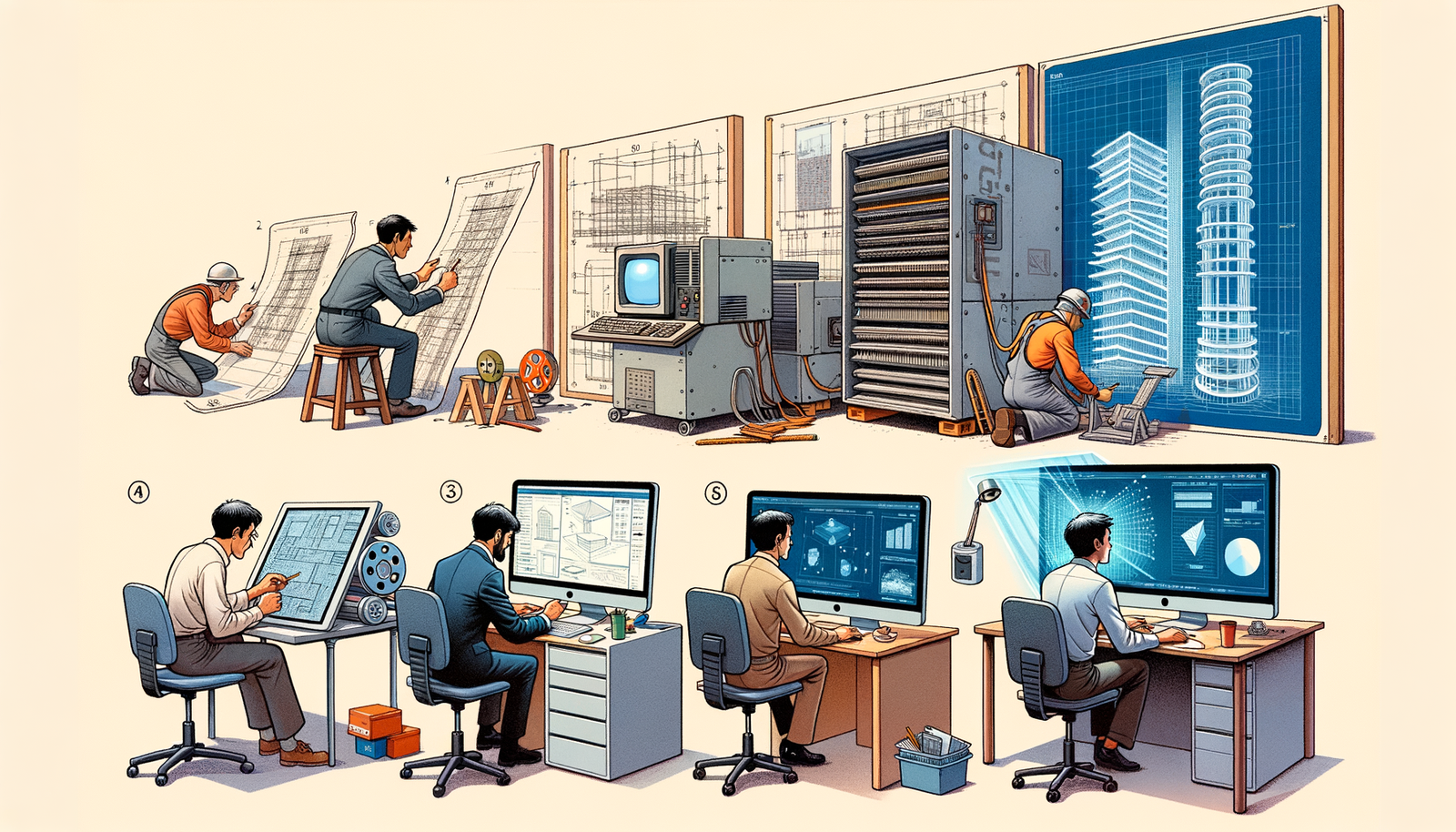 Design Software History: Evolution of Structural Analysis Software: From Manual Calculations to AI-Driven Tools