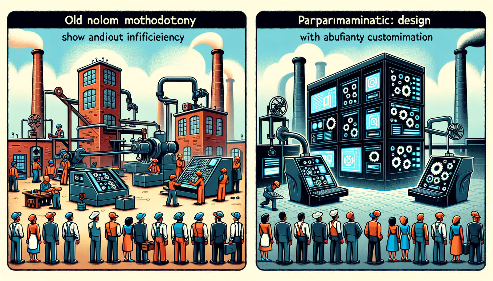 Exploring the Revolution: The Impact of Parametric Design on Manufacturing Efficiency and Customization