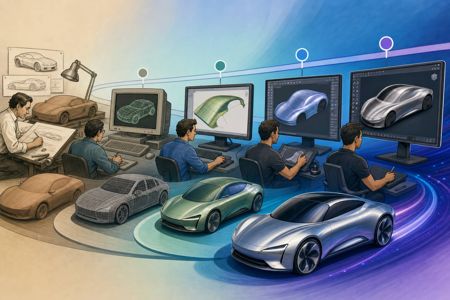 Design Software History: Class-A Surfacing in Design Software History