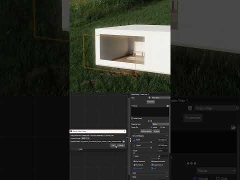 Video Shadows in KeyShot tree example #keyshot