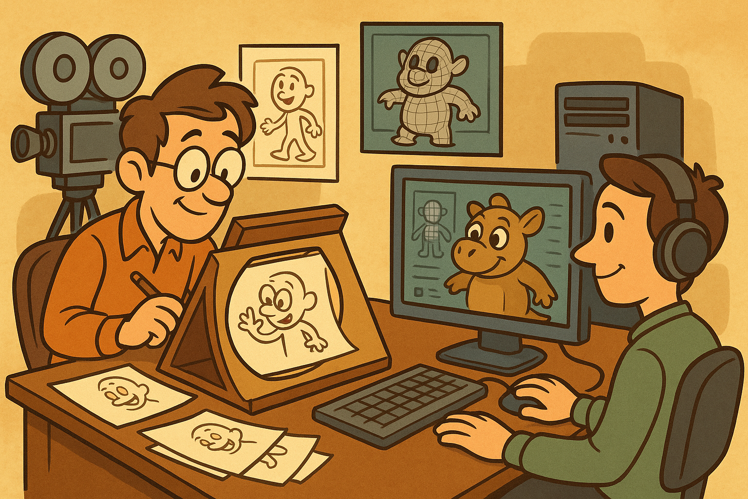 Design Software History: Early Innovations in Digital Animation: Tracing the Evolution from Hand-Drawn Techniques to Advanced Character Modeling Software