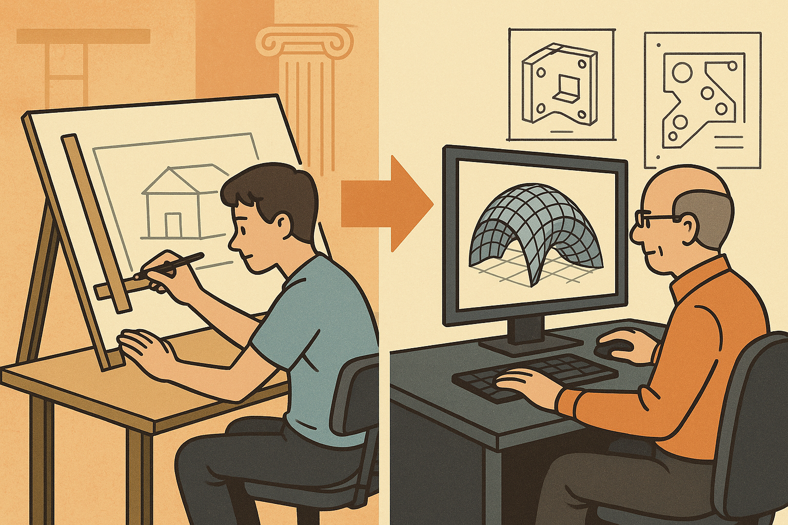 Design Software History: From Drafting to Associativity: The Rise of Parametric, Fabrication-Aware Modeling (Mid‑1990s–Late‑2000s)