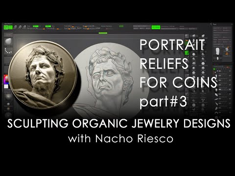 Sculpting Organic Jewelry Designs with ZBrush – Nacho Riesco Gostanza