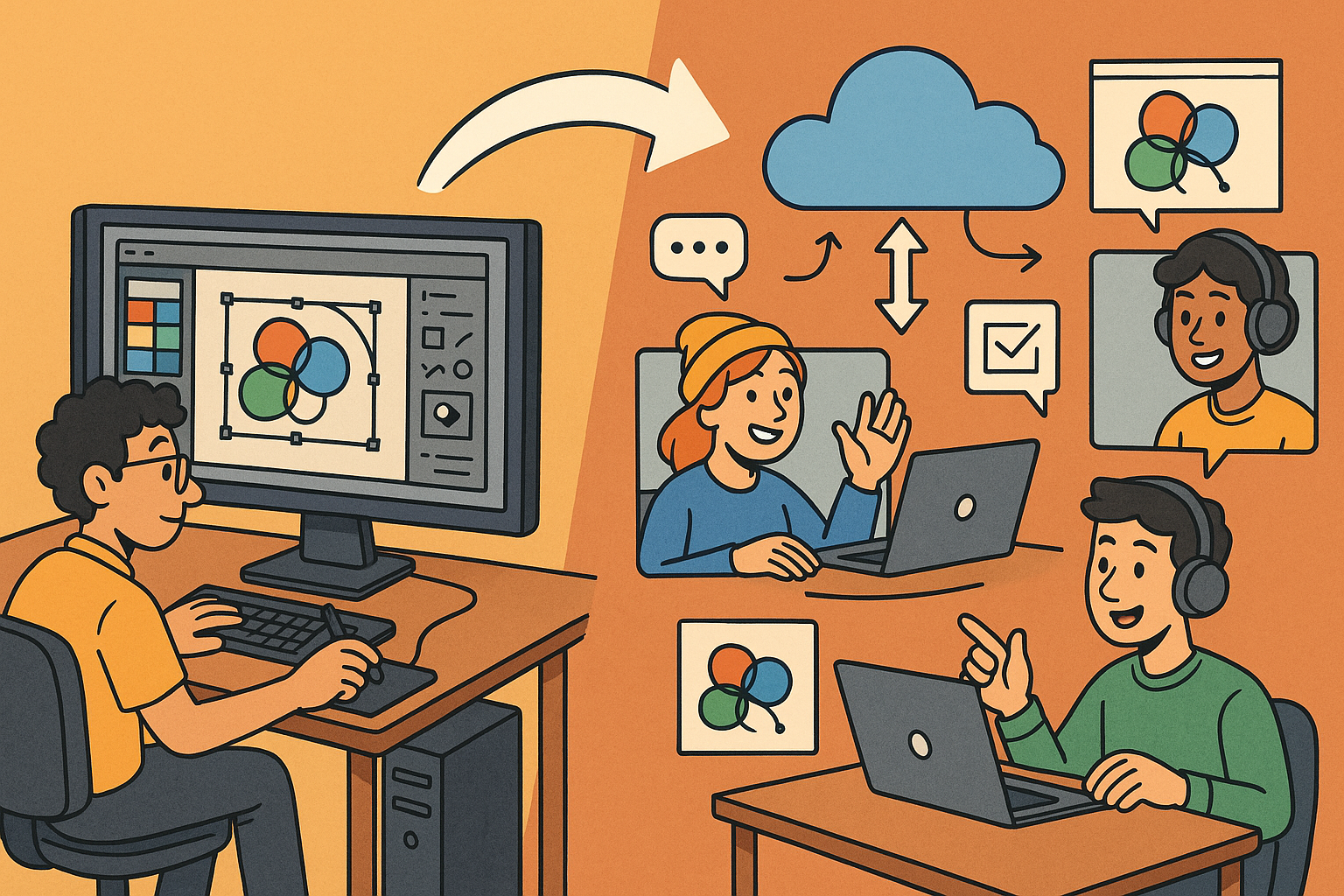 Design Software History: Transformation of Design Software: Adapting to Remote Work Dynamics and Emerging Collaborative Technologies