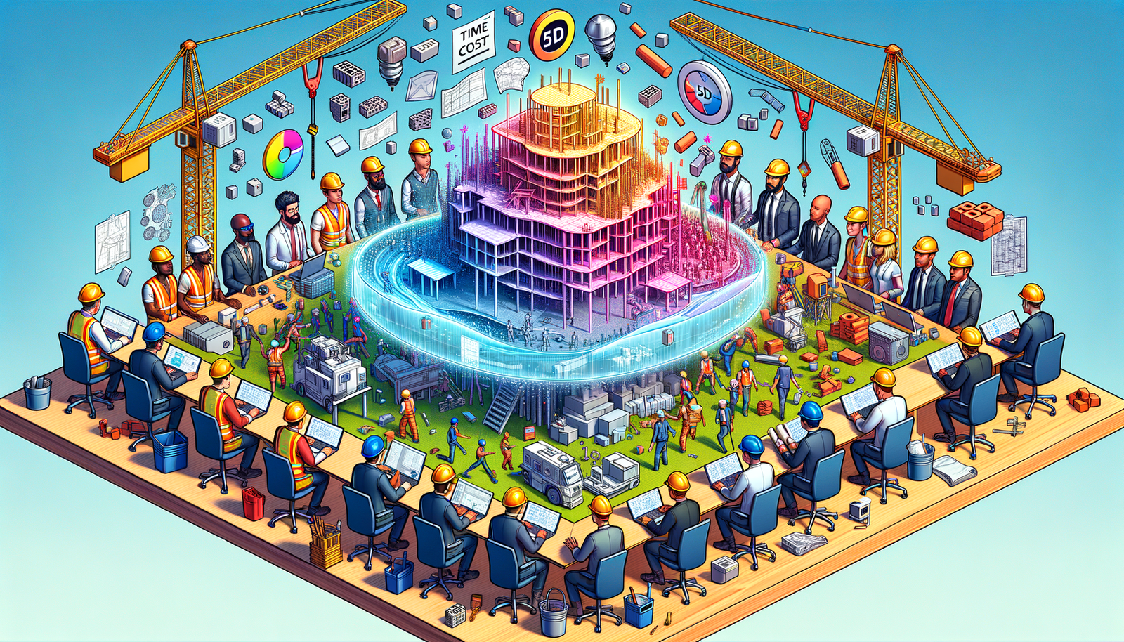 Exploring the Impact of 5D Modeling on Construction Cost Management and Workflow Integration