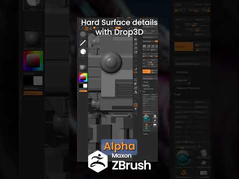 ZBrush Drop 3D pt 2