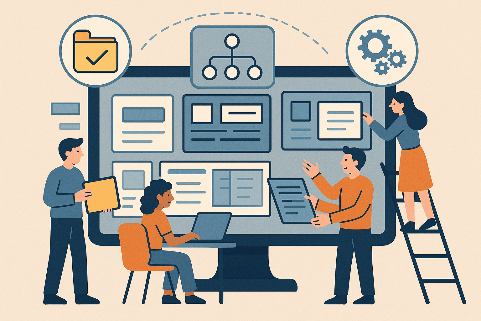Enterprise Component Libraries: Governance and Collaborative Templates for Scalable Design Reuse