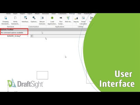 Hide the "Options Toolbar"