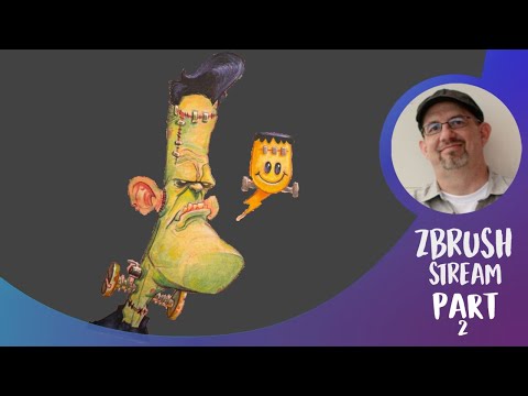 Frankie - Stylized ZBrush Sculpt Part 2 | Shane Olson