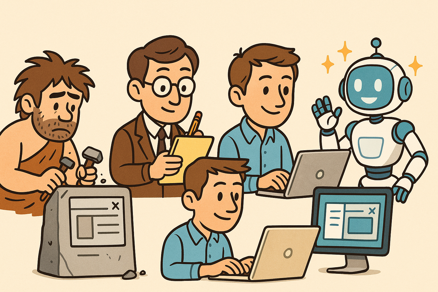 The Evolution of UI Design: From Traditional Methods to AI-Driven Innovation