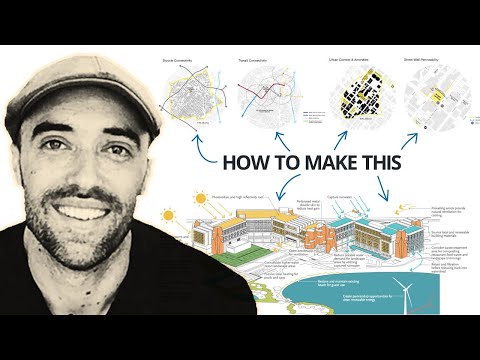 Creating Engaging Site Analysis Plans LIVE | An Urban Design Workflow