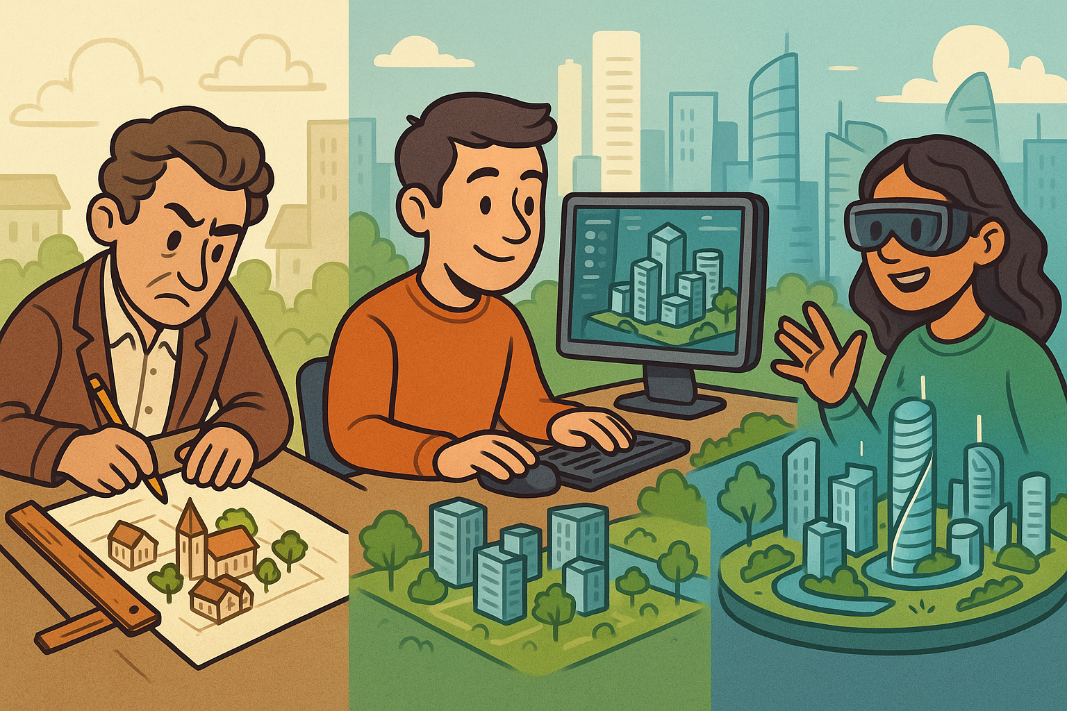 Design Software History: Evolution of Design Software in Shaping Smart Urban Environments: Historical Insights and Future Innovations in Urban Planning