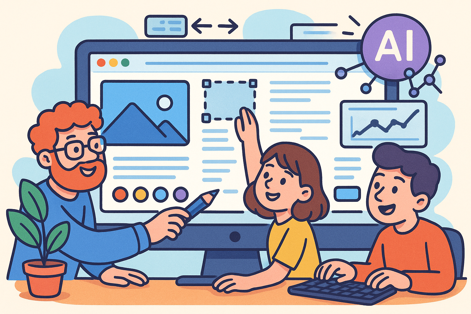 Advancing Collaborative Design: From Real-Time Editing to AI-Driven Insights