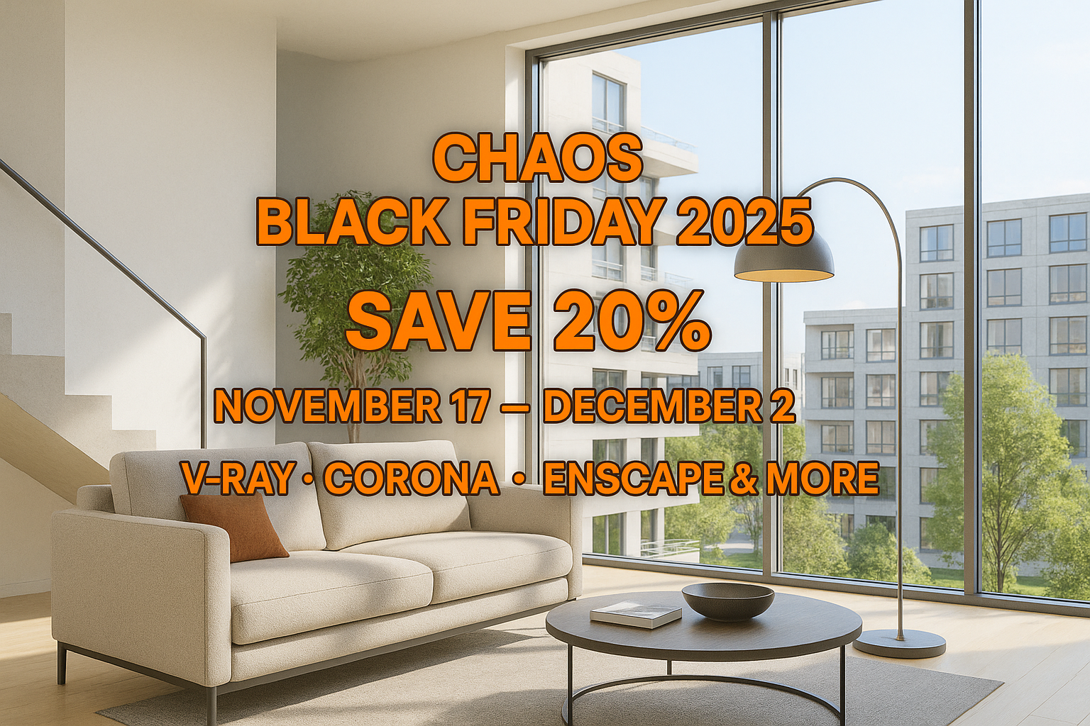 Chaos Black Friday Promotion