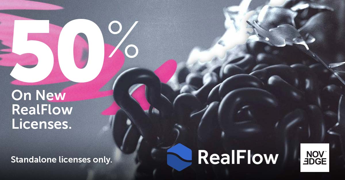 RealFlow 50% Off Offer