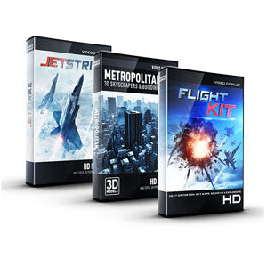 Video Copilot | Video Copilot Aerial Bundle (JetStrike + Flight Kit + Metropolitan)
