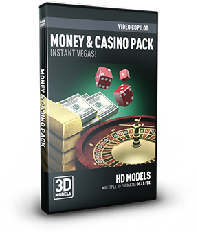 Video Copilot | Video Copilot 3D Model Pack - Money & Casino