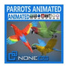 NoneCG | Birds - Animated Parrots pack