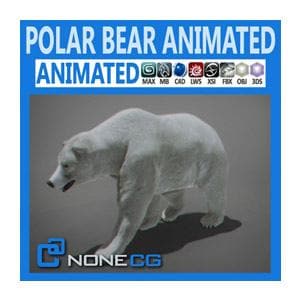 NoneCG | Mammals - Animated Polar Bear