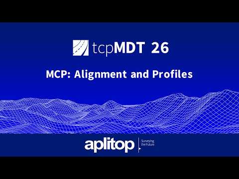 MCP Alignment and Profiles | tcpMDT 26