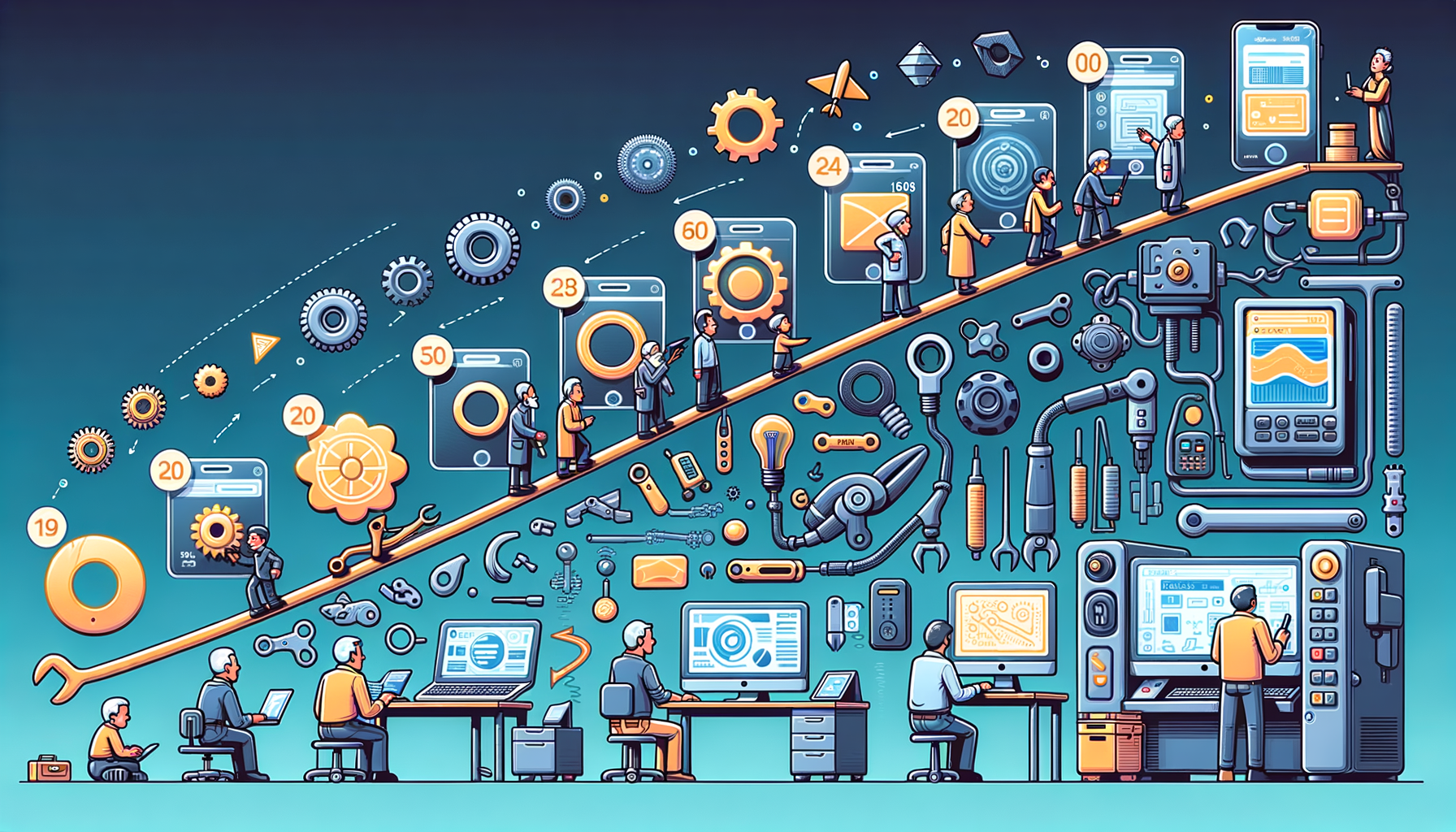 Design Software History: Evolution of Design Software in Smart Manufacturing: Key Technologies, Influential Figures, and Future Trends in Product Development and Production Processes