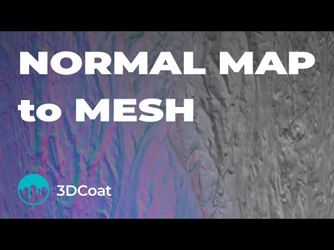 3DCoat Normal Map to Mesh