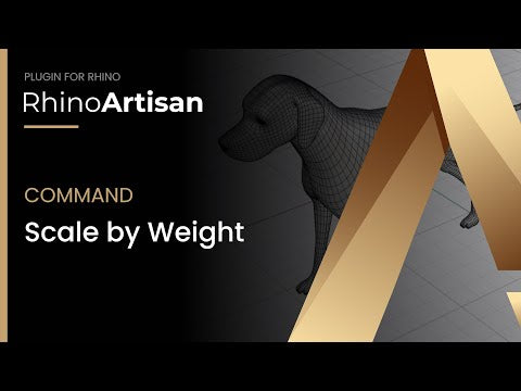 RhinoArtisan - Scale by Weight - Command