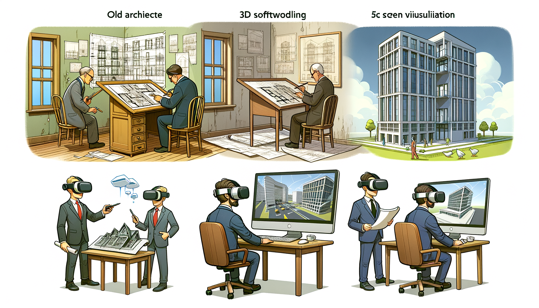 The Evolution of Architectural Visualization through Virtual Reality: Enhancing Design and Client Engagement