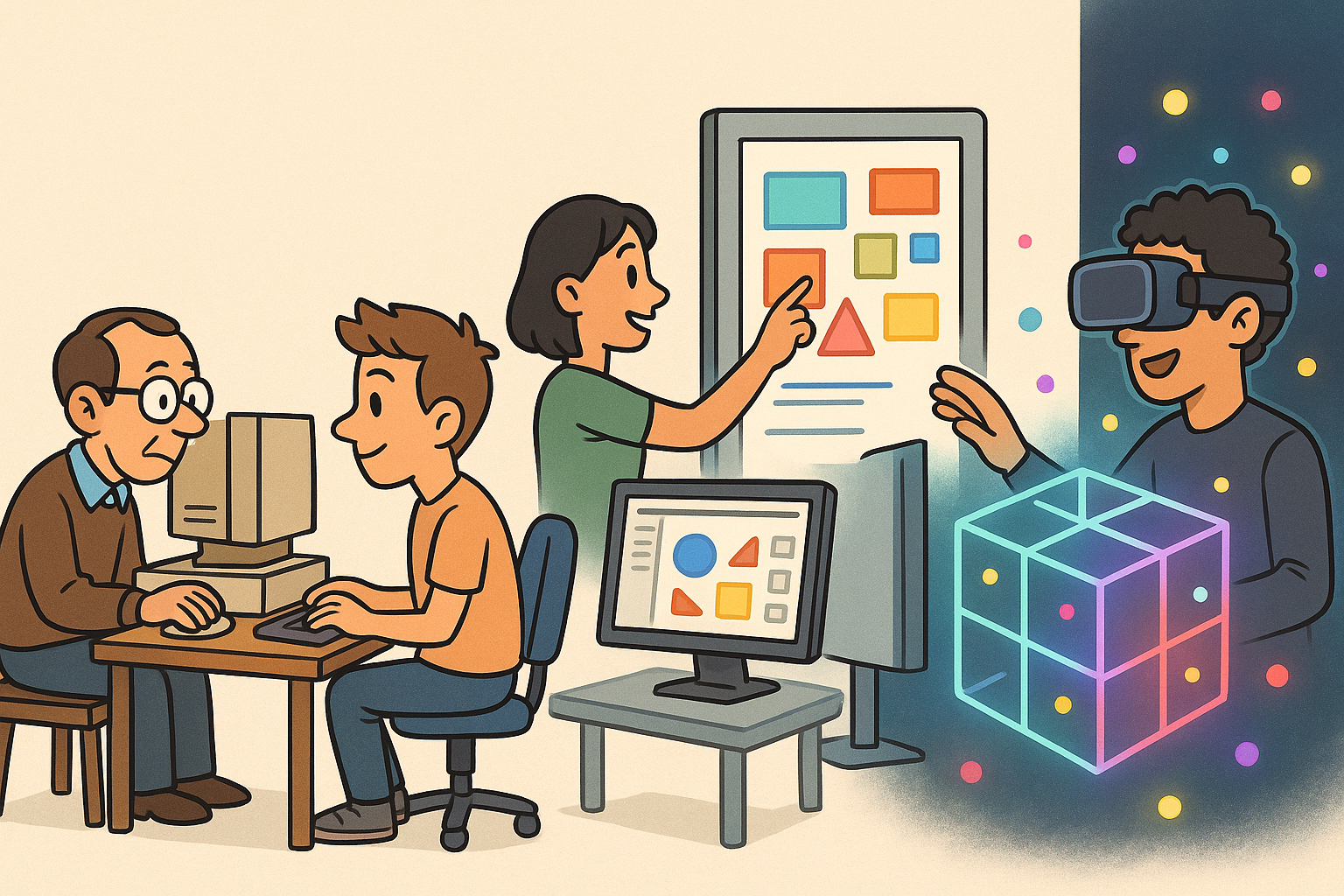 Design Software History: The Evolution of Design Software for Interactive Media: From Early Experiments to Cutting-Edge Interactive Installations
