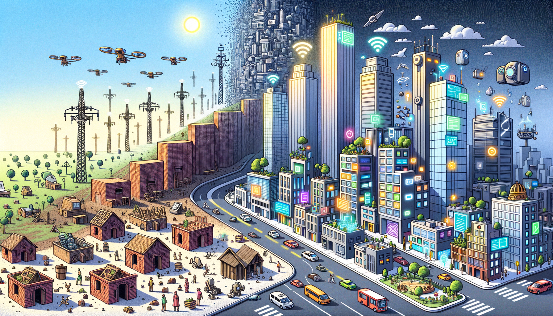 Urban Developing Software Design Software History: Transforming Urban Landscapes: The Evolution