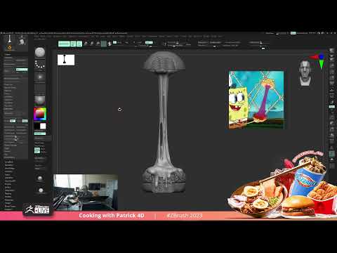 Cooking with Patrick 4D – ZBrush 2023