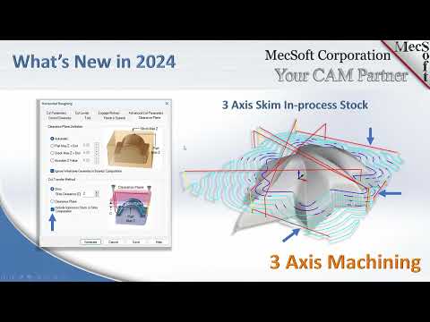 CAMJam #379: 3 Axis Skim In Process Stock in MecSoft CAM 2024