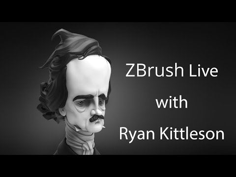 Sculpting and chatting with Ryan Kittleson, freelance organic modeler