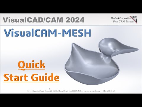 VisualCAD/CAM 2024 MESH Module Quick Start